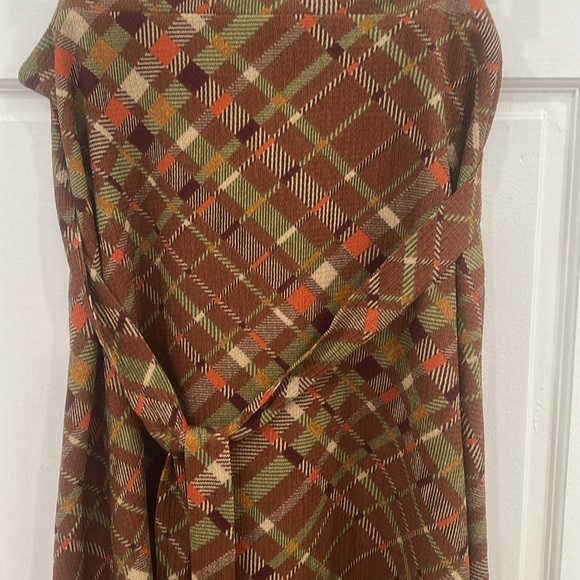 Soho Apparel Dresses & Skirts - Soho Apparel Women's geometric Orange midi high low Skirt plus size 3X